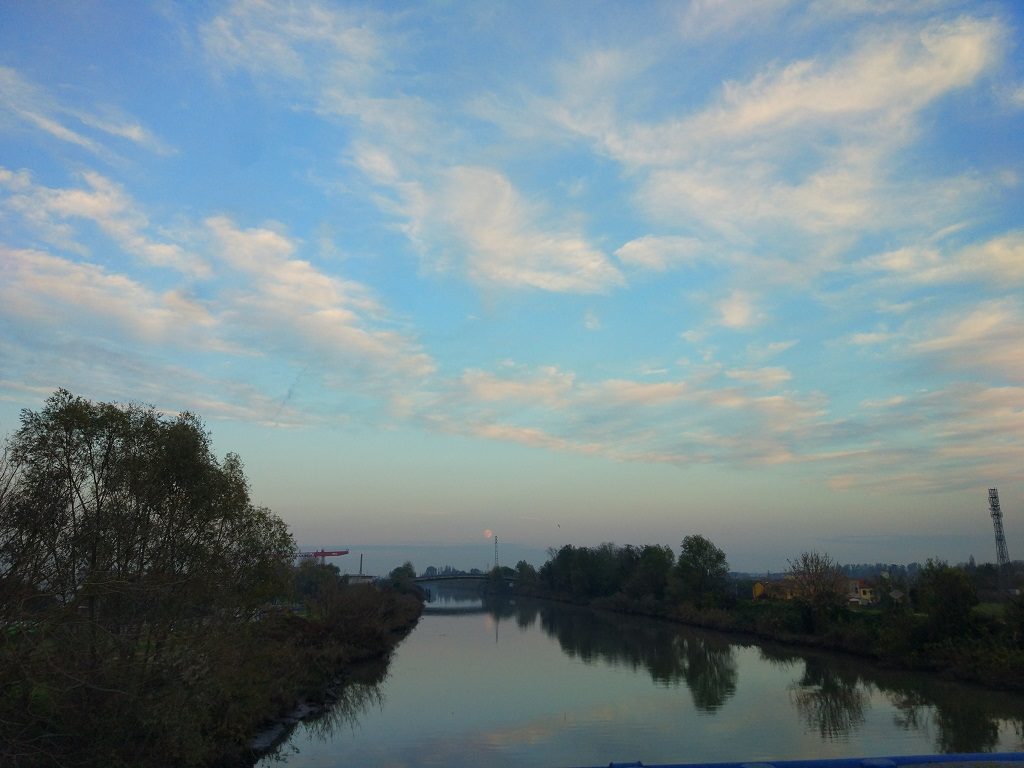 vida na itália ceu azul