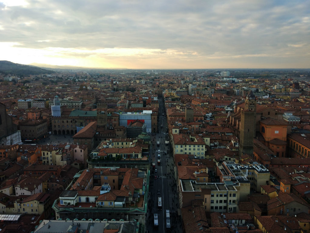 torre asinelli bolonha vista 02