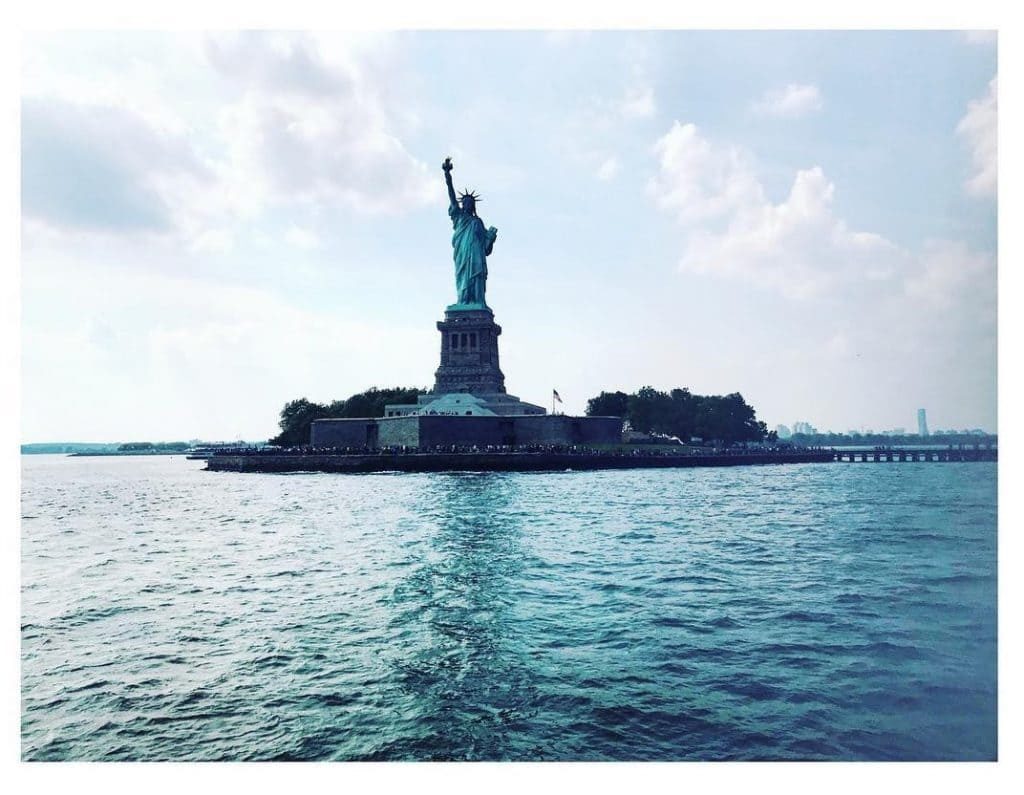 Foto da Estátua da Liberdade em Nova York