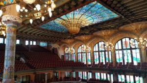 Palau de la Musica Catalana: domo