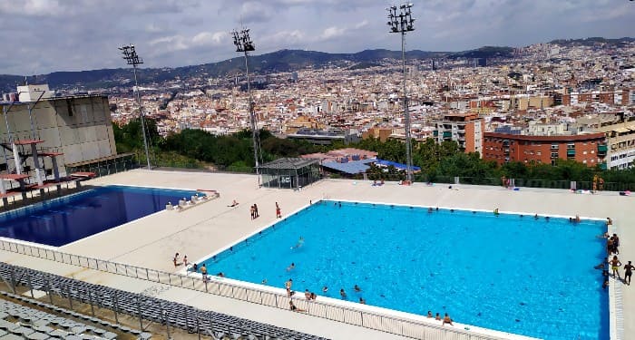 Piscina pública de Montjuic