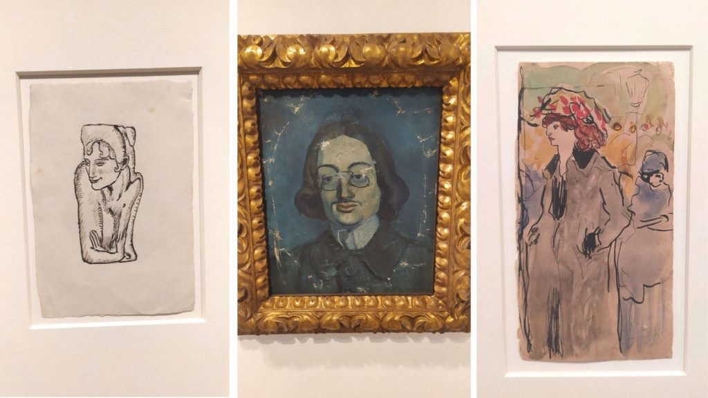 Obras de Picasso no Museu Picasso em Barcelona