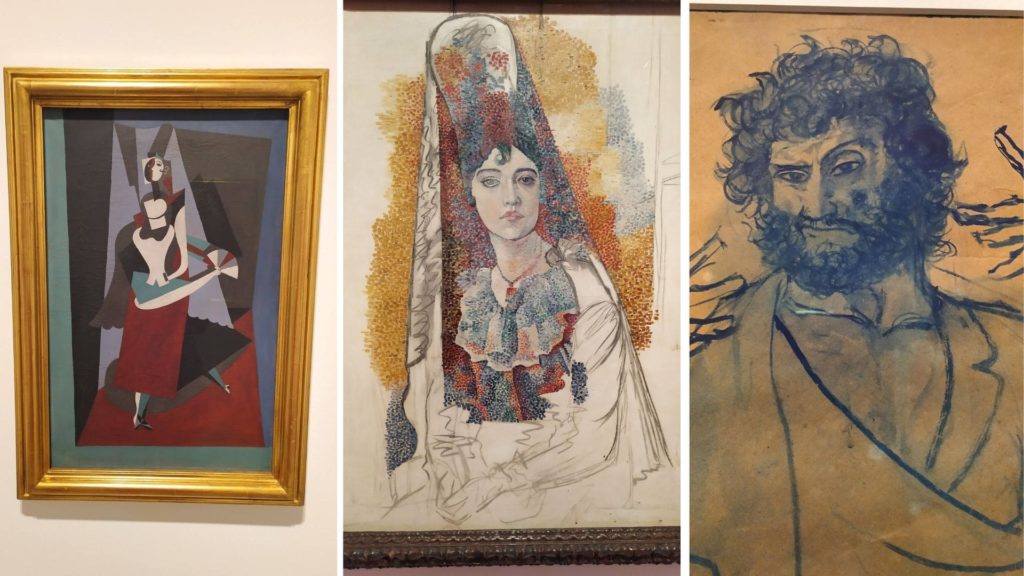 Obras de Picasso no Museu Picasso em Barcelona