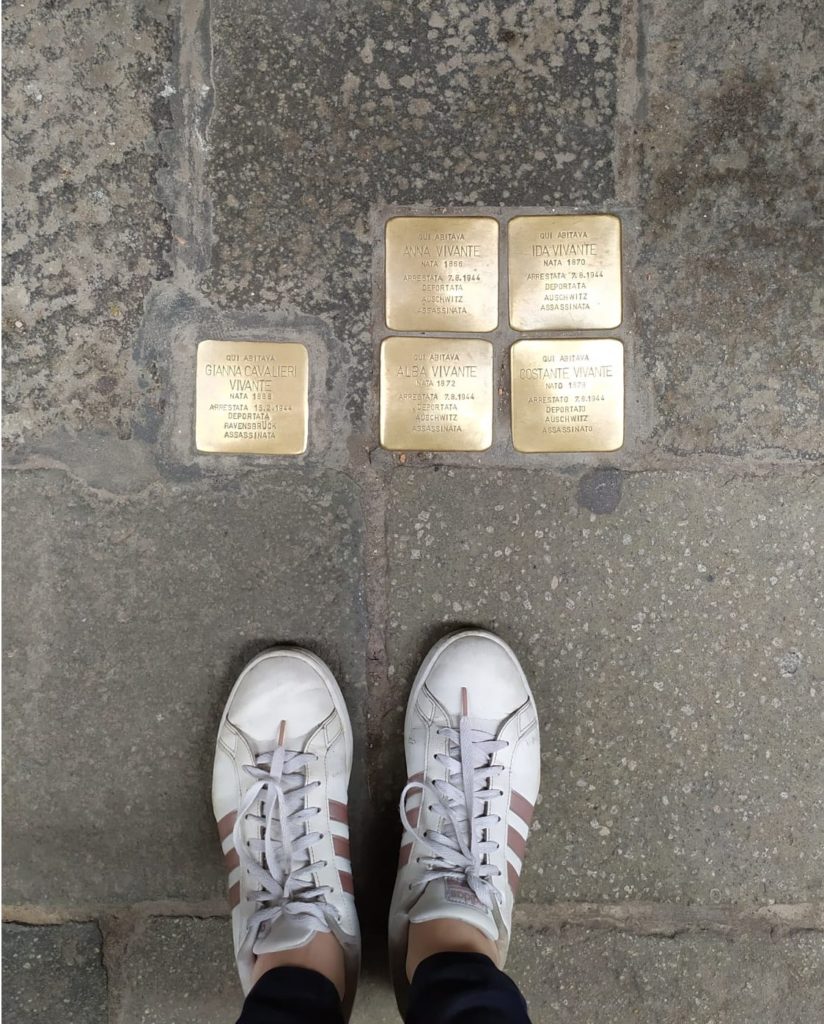 Stolpersteine em Veneza