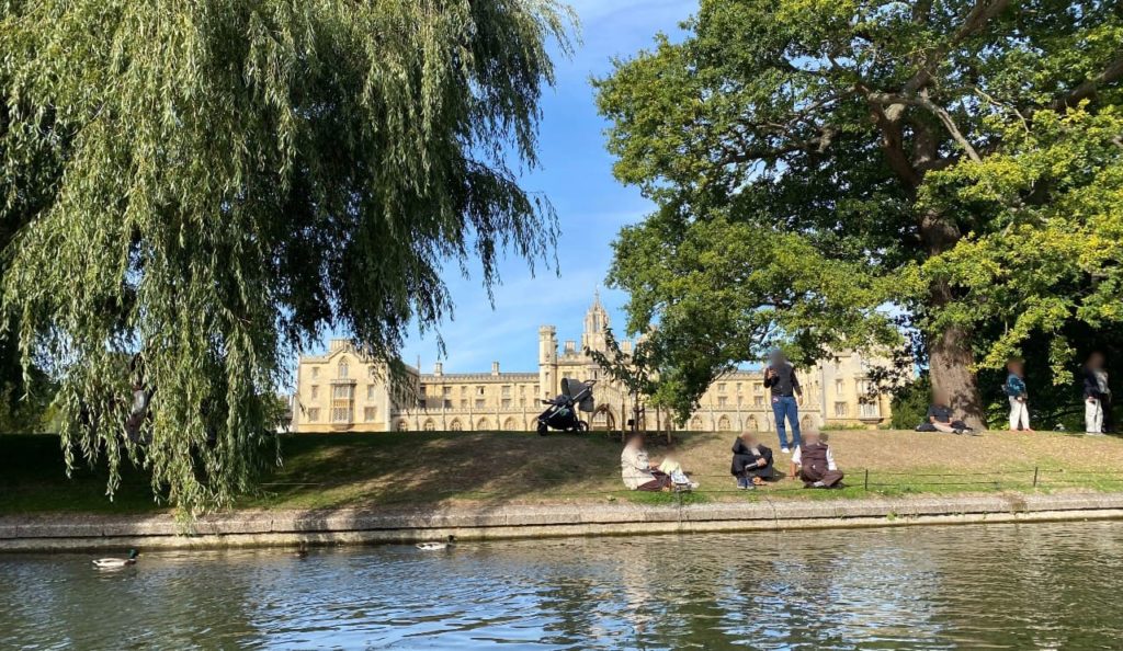 St John's College visto do rio Cam